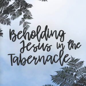 Beholding Jesus in the Tabernacle