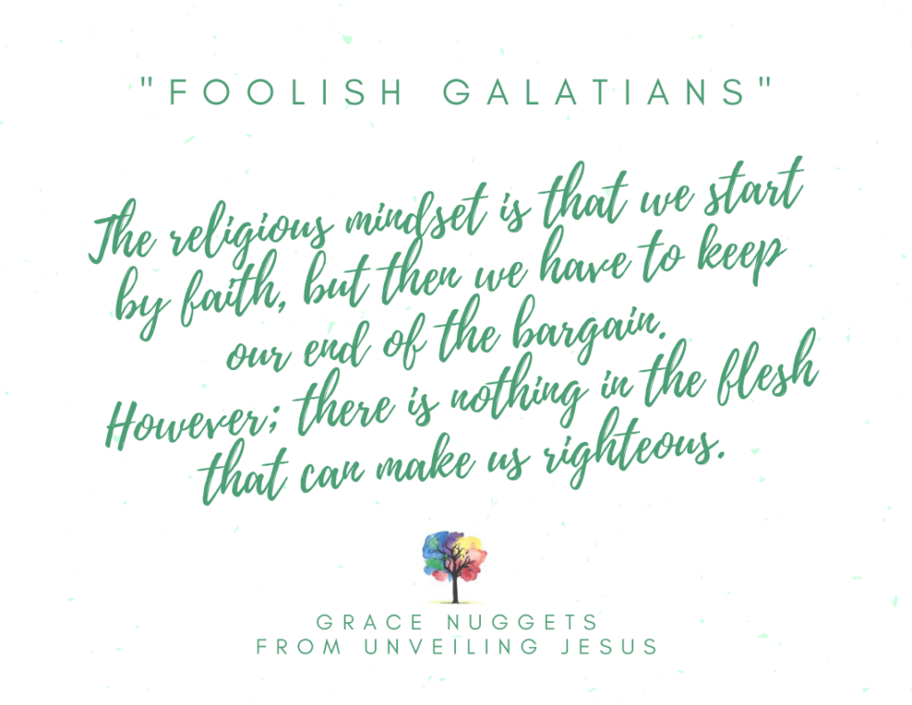 foolish galatians